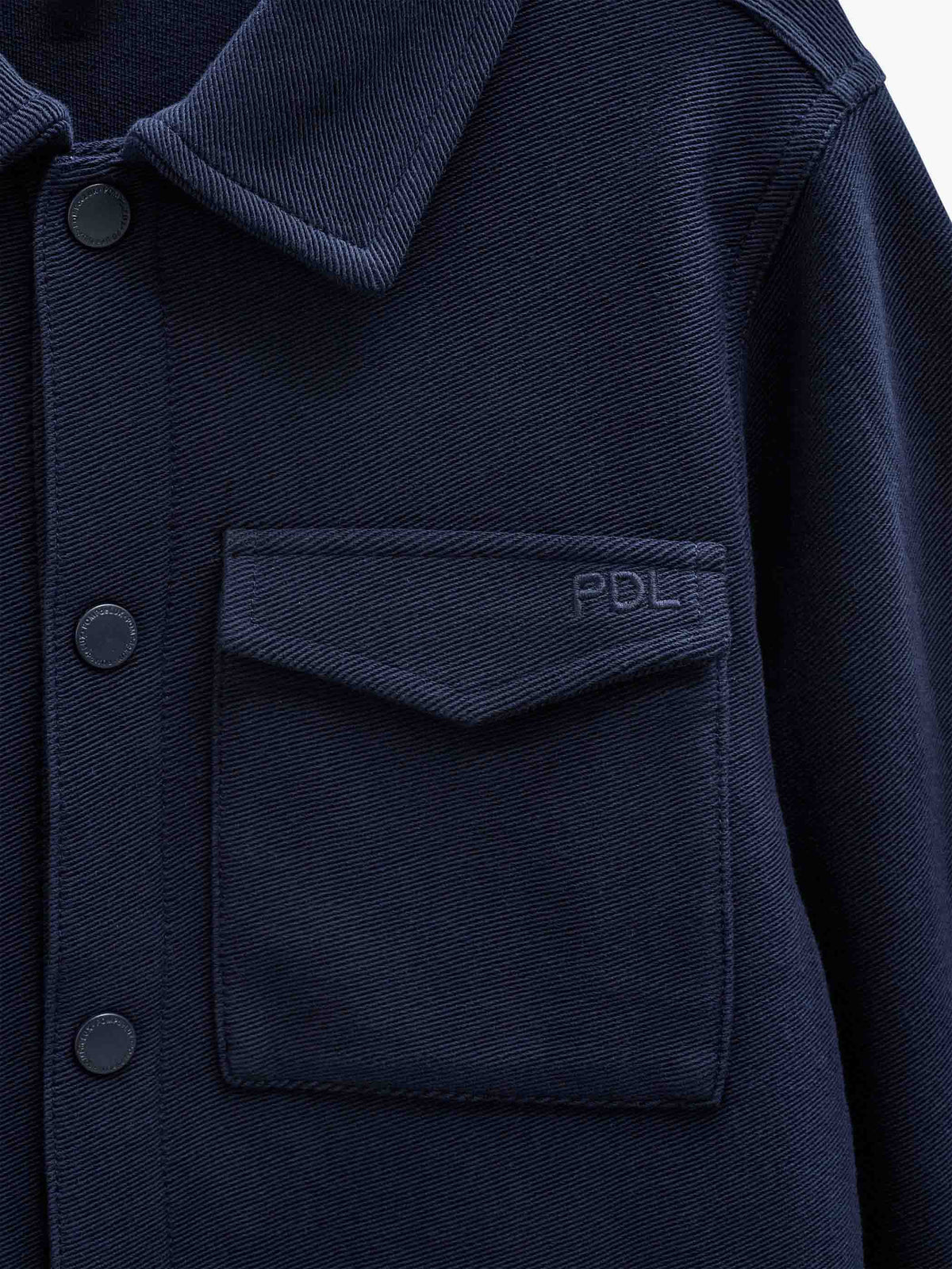Textured Sweat Overshirt - Tween - Navy | 101501 Wilder