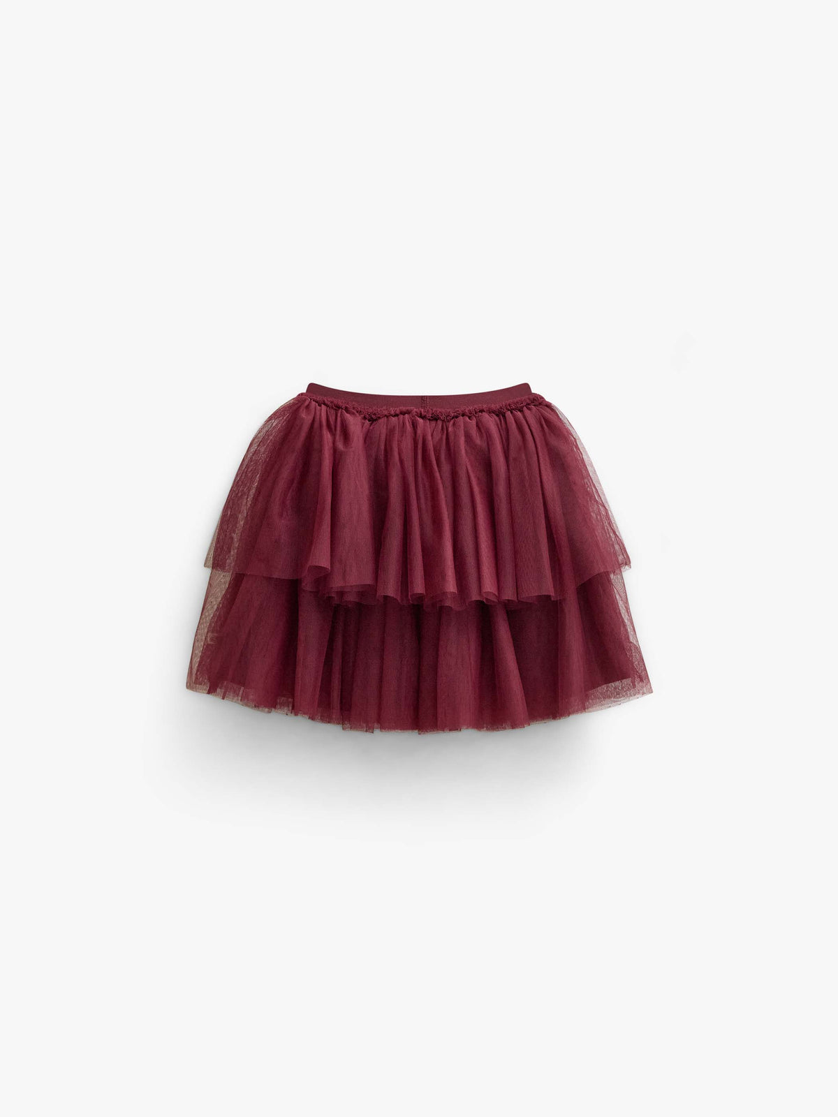 Tulle Skirt - Kids - Bordeaux | 101503 Bianca