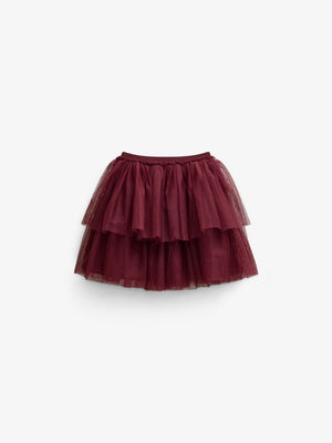 Tulle Skirt - Tween - Bordeaux | 101504 Bianca
