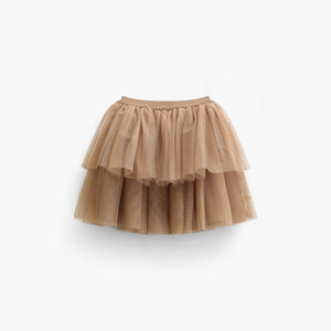 Tulle Skirt - Tween - Light Brown | 101506 Bianca