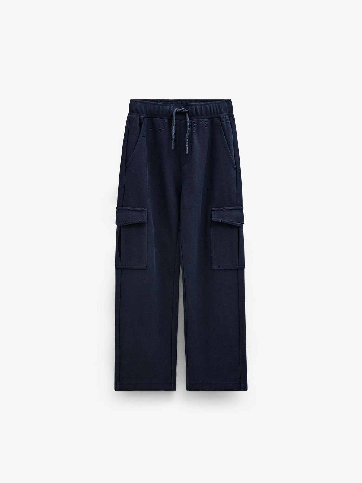 Textured Sweat Cargo Joggers - Tween - Navy | 101511 Wilder