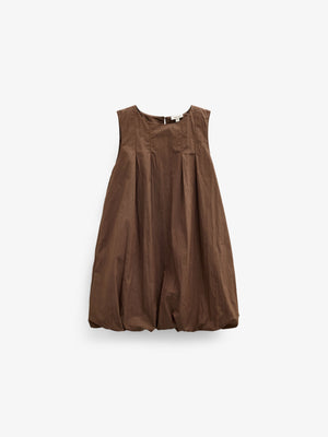 Bubble Hem Dress - Tween - Brown | 101514 Celeste
