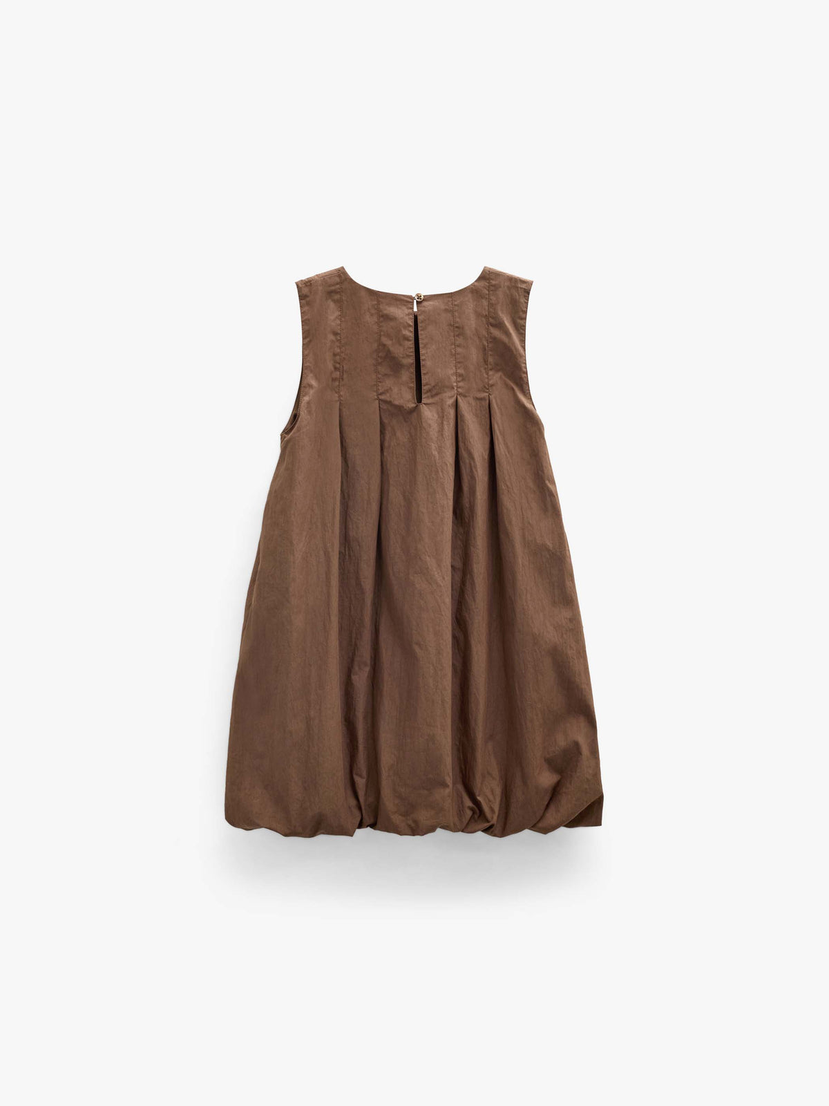 Bubble Hem Dress - Tween - Brown | 101514 Celeste