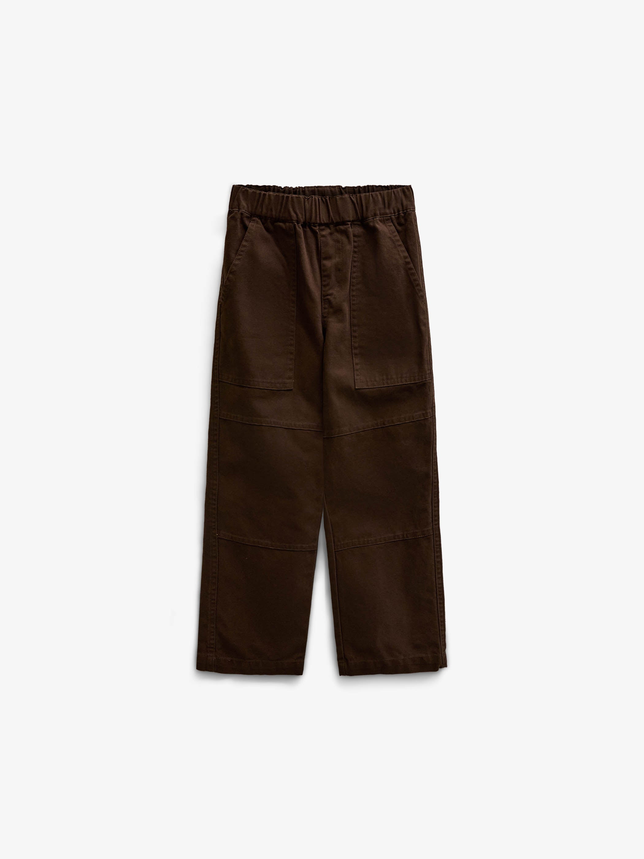 Canvas Patch Pocket Trousers - Tween - Dark Brown | 101532 Greyson