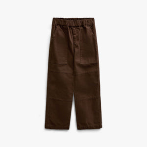 Canvas Patch Pocket Trousers - Tween - Dark Brown | 101532 Greyson