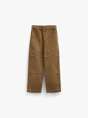 Canvas Patch Pocket Trousers - Tween - Light Brown | 101534 Greyson