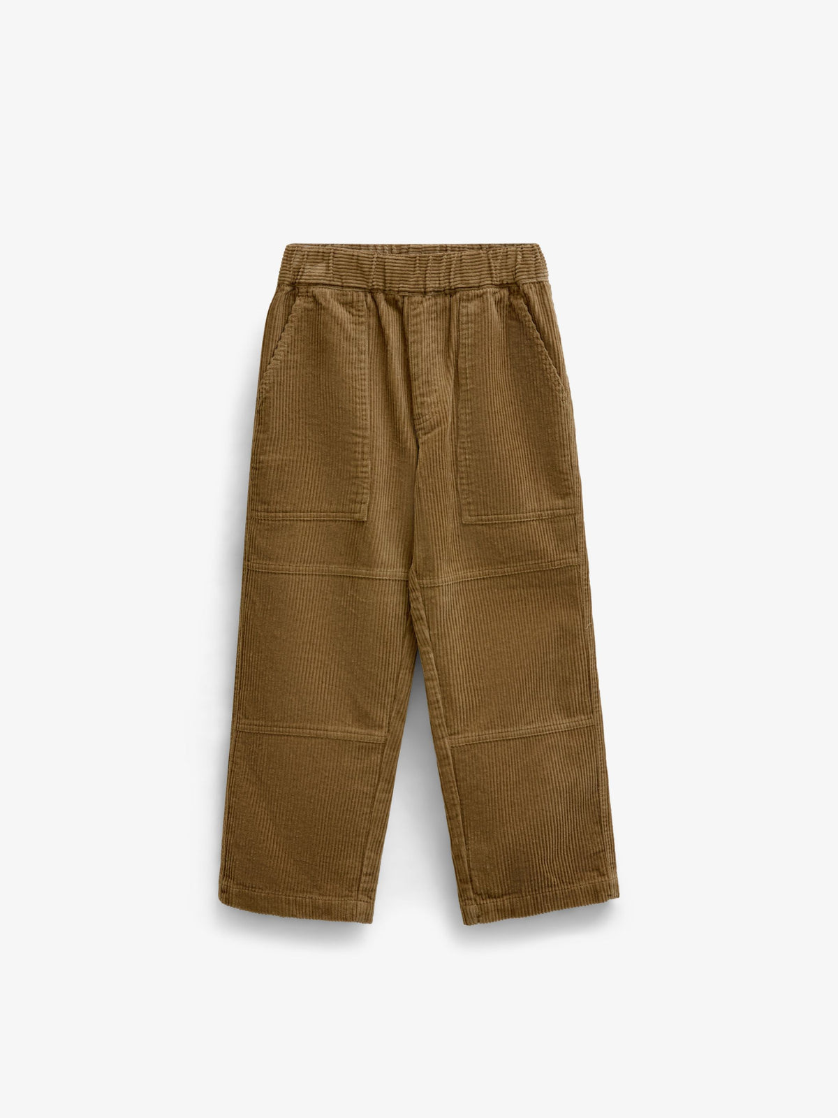 Corduroy Patch Pocket Trousers - Tween - Khaki | 101538 Reed