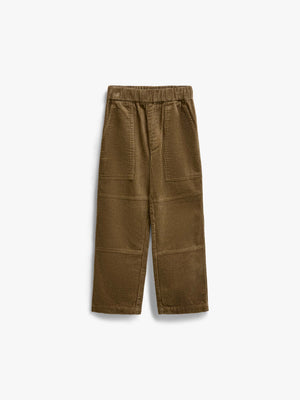 Corduroy Patch Pocket Trousers - Kids - Khaki | 101537 Reed