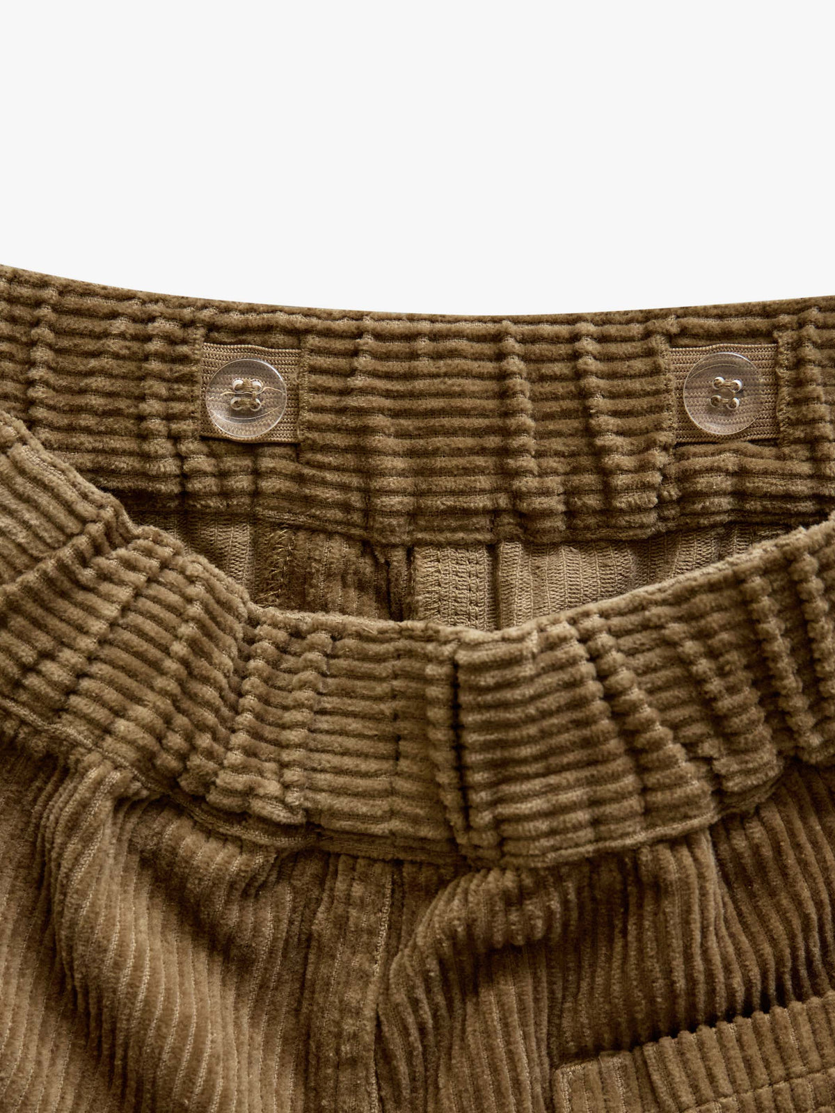 Corduroy Patch Pocket Trousers - Kids - Khaki | 101537 Reed