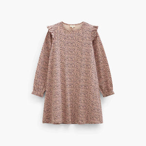 Printed Jersey Dress - Kids - Rose/Bordeaux | 101555 Heidi