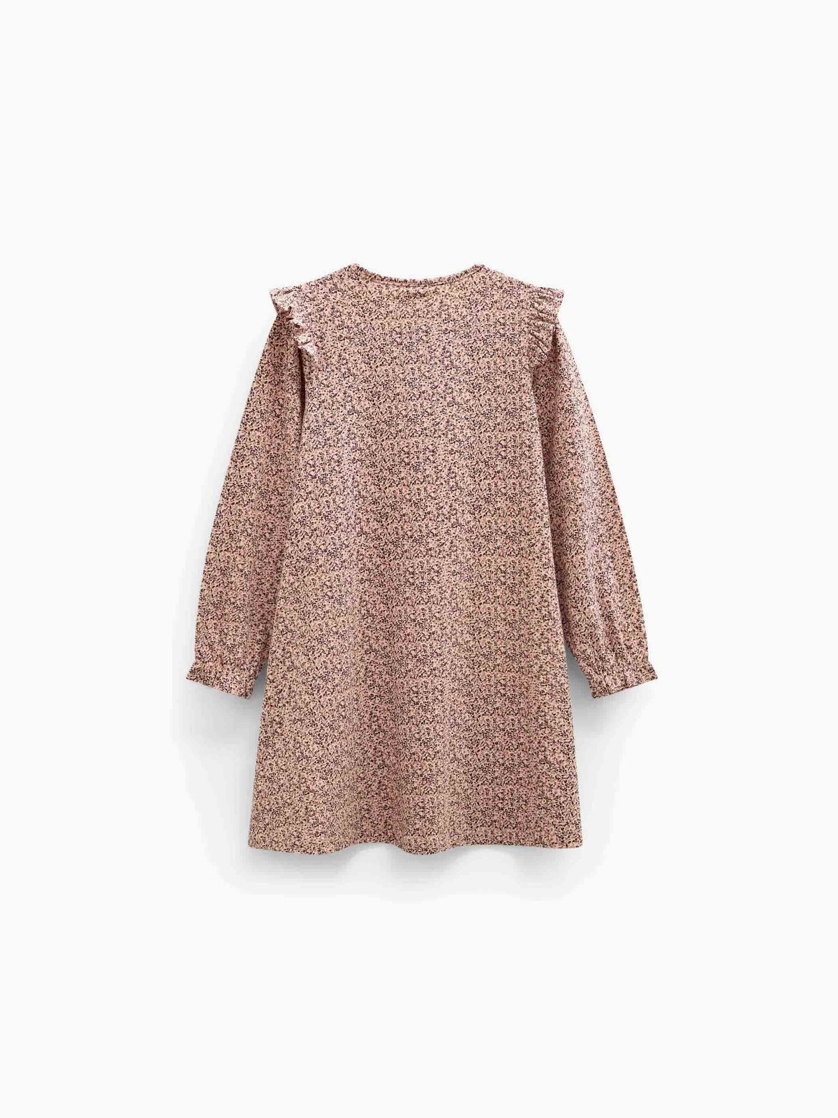 Printed Jersey Dress - Kids - Rose/Bordeaux | 101555 Heidi
