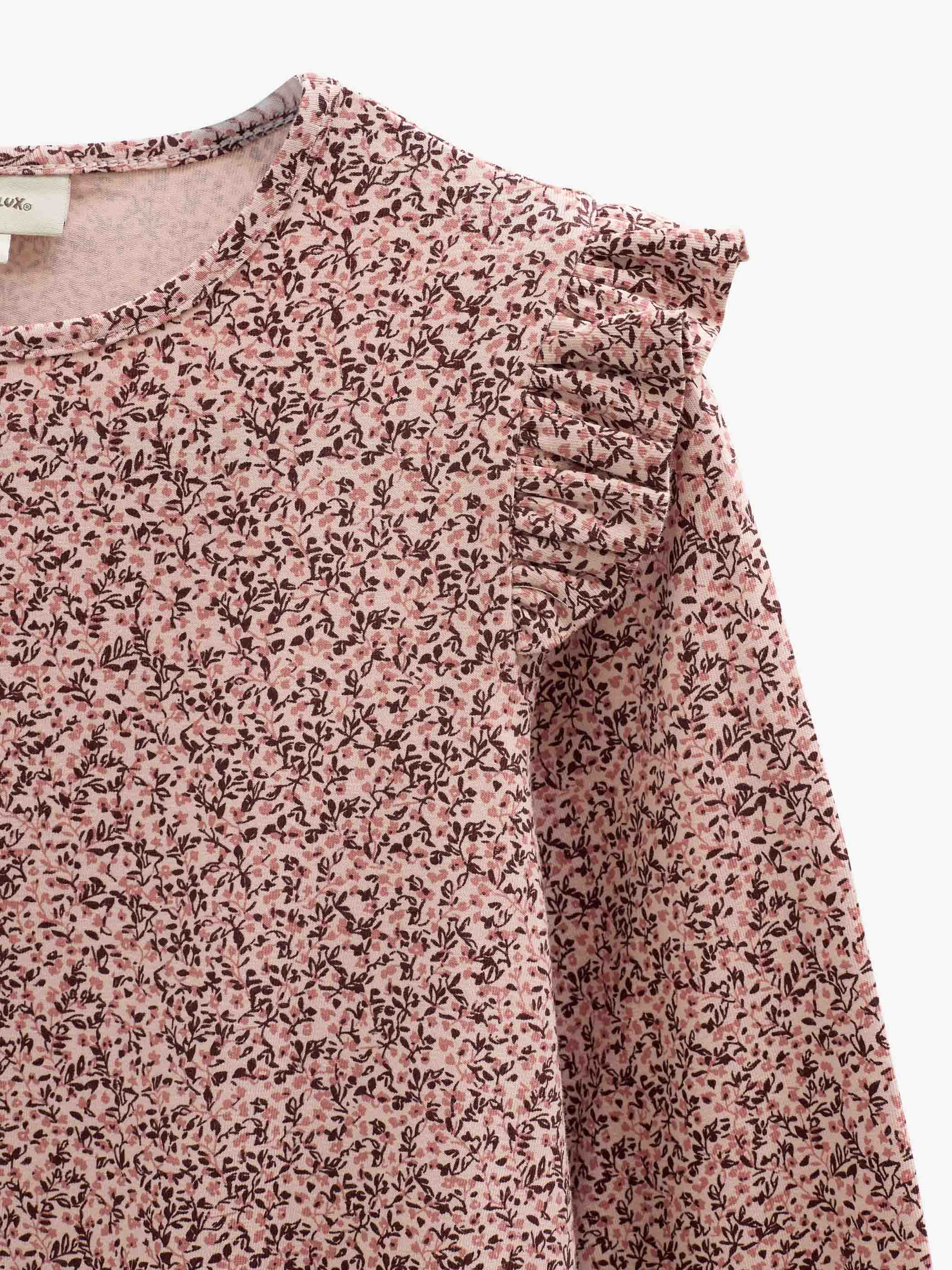 Printed Jersey Dress - Tween - Rose/Bordeaux | 101556 Heidi