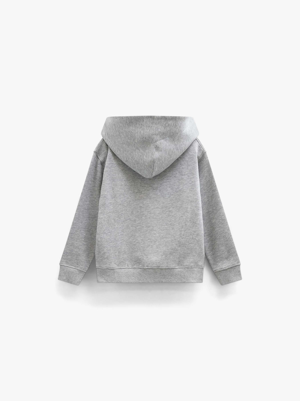 Smiley Hoodie - Kids - Grey Melange | 101583 Andrew