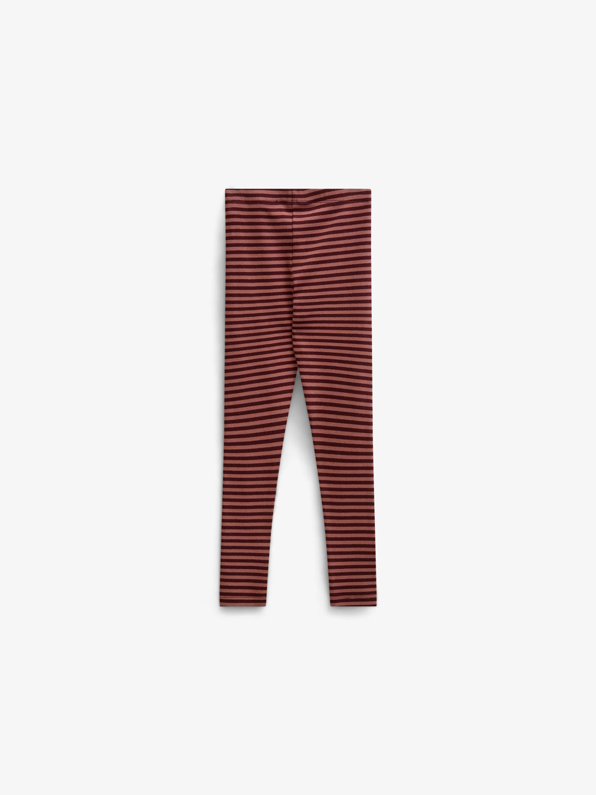 Striped Rib Leggings - Tween - Dusty Rose/Bordeaux | 101613 Gloria