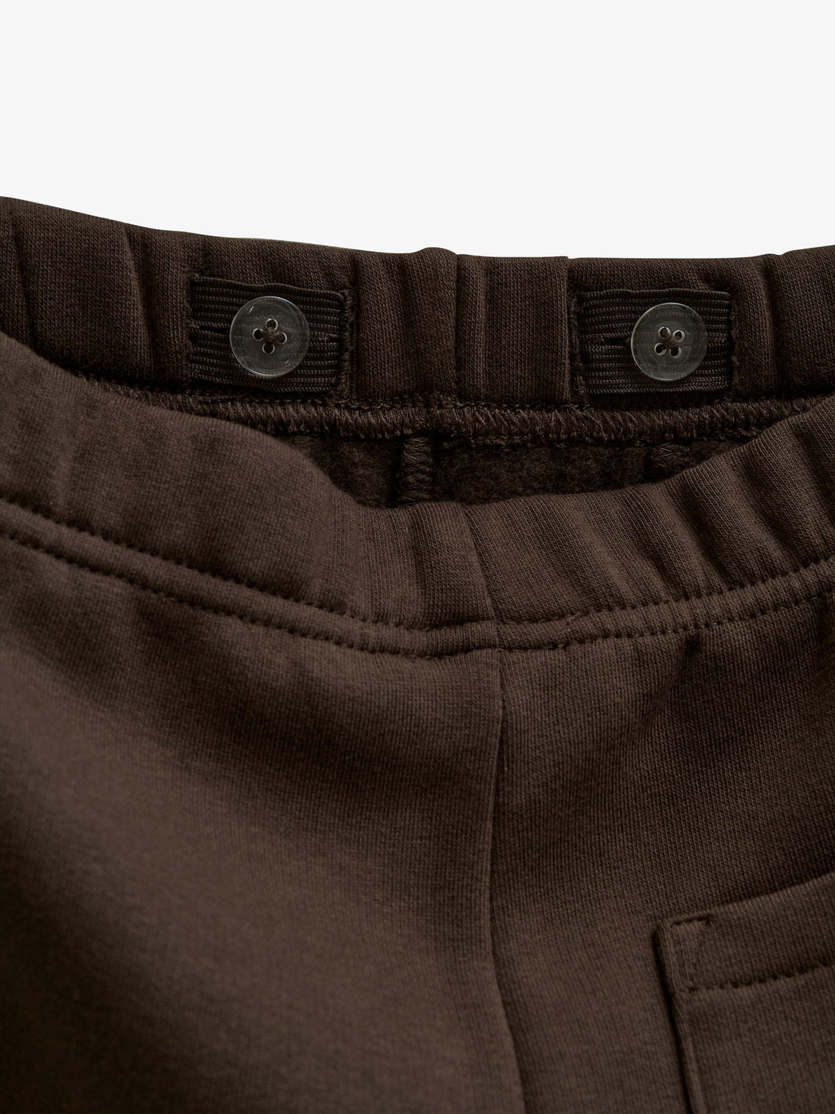 Side Tape Joggers - Tween - Dark Brown | 101631 Zoe