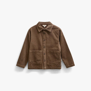 Corduroy Overshirt with Oversized Pockets - Tween - Brown | 101682 Greta