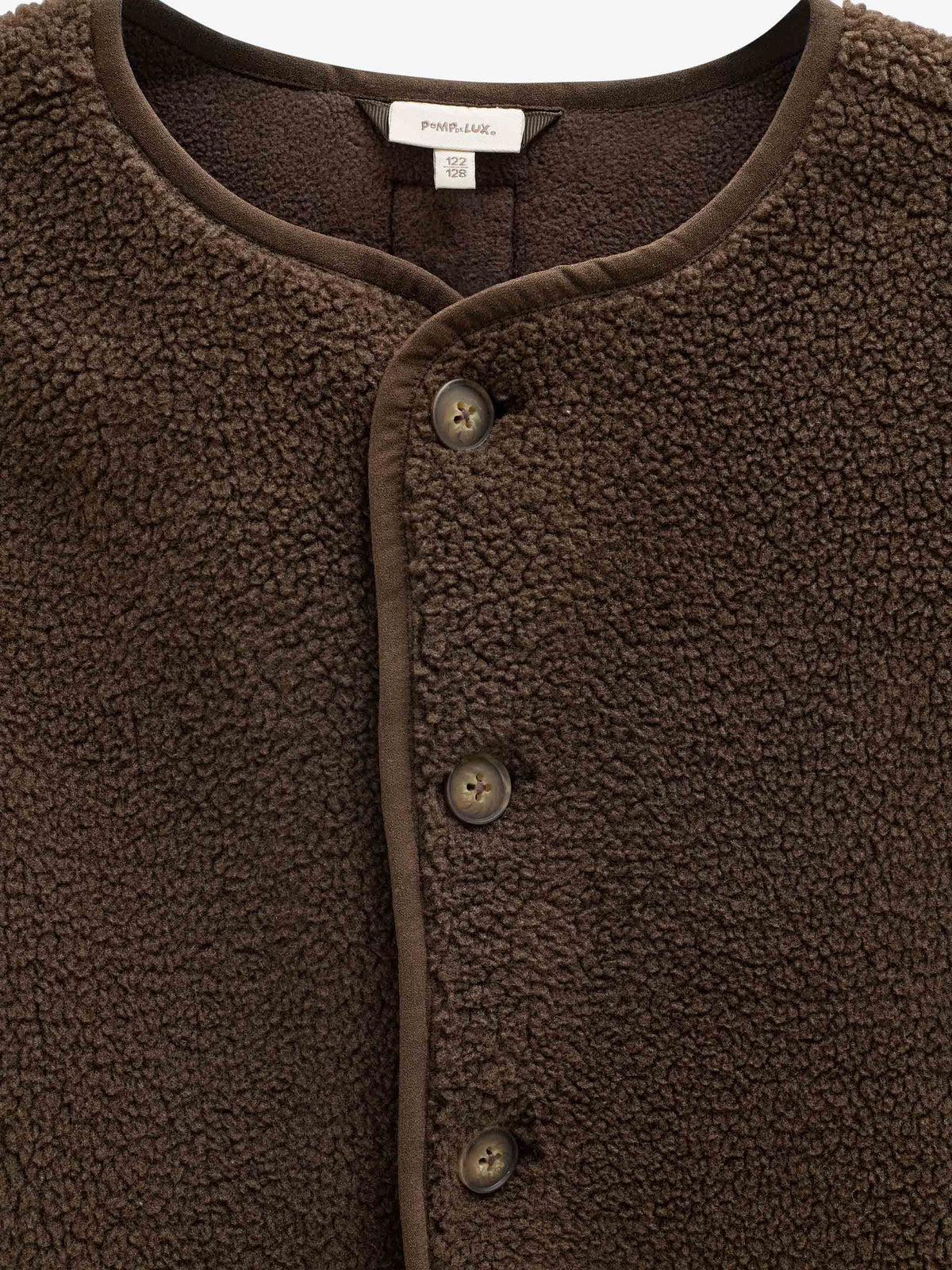 Teddy Vest - Tween - Dark Brown | 101686 Della