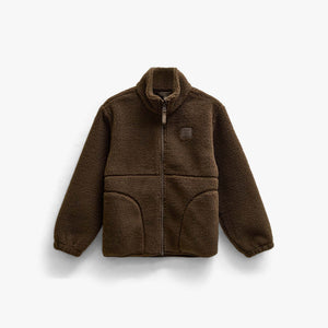 Teddy Jacket - Kids - Dark Brown | 101687 Warren