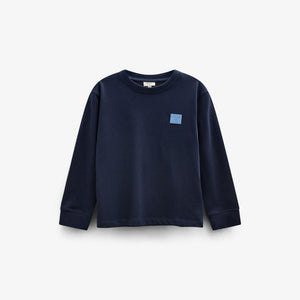 Long-Sleeve T-Shirt - Tween - Navy | 101706 Kobe