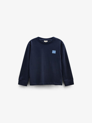 Long-Sleeve T-Shirt - Tween - Navy | 101706 Kobe