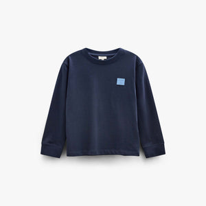 Long-Sleeve T-Shirt - Tween - Navy | 101706 Kobe