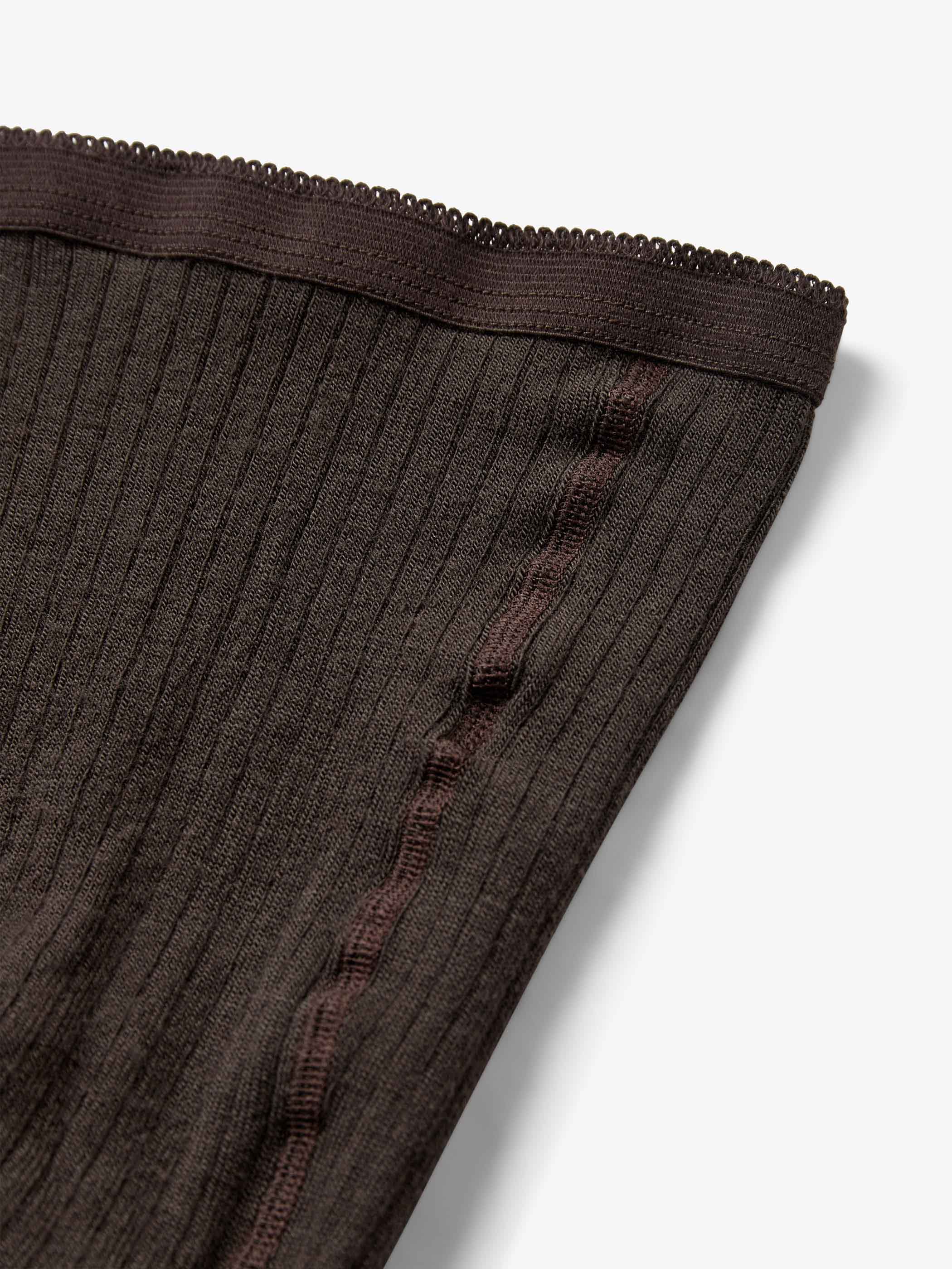 MP Wool Rib Tights - All - Dark Brown | 101718 MP 128