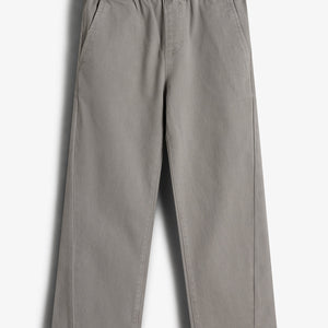 Casual Pull-on Chinos - Kids - Grey