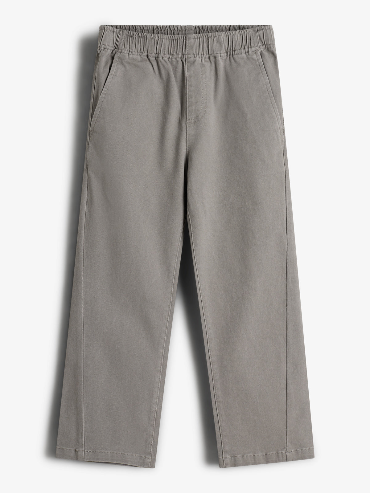 Casual Pull-on Chinos - Kids - Grey