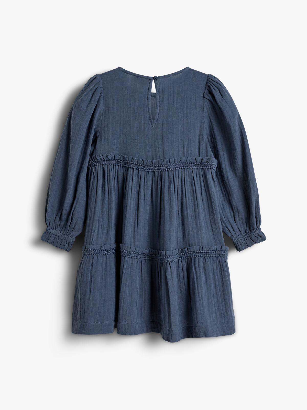 Boho Dress - Kids - Vintage Blue