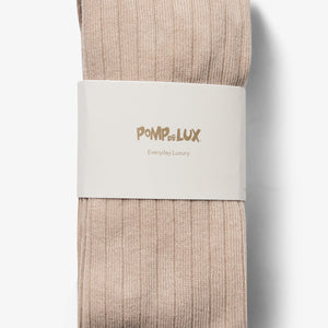 Tights 2-pack - Kids - Moonlight/Dark Beige