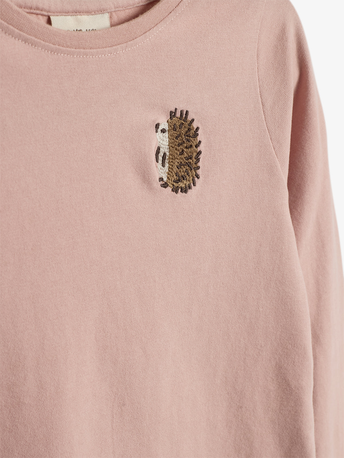 Hedgie Long Sleeve T-shirt - Kids - Rose