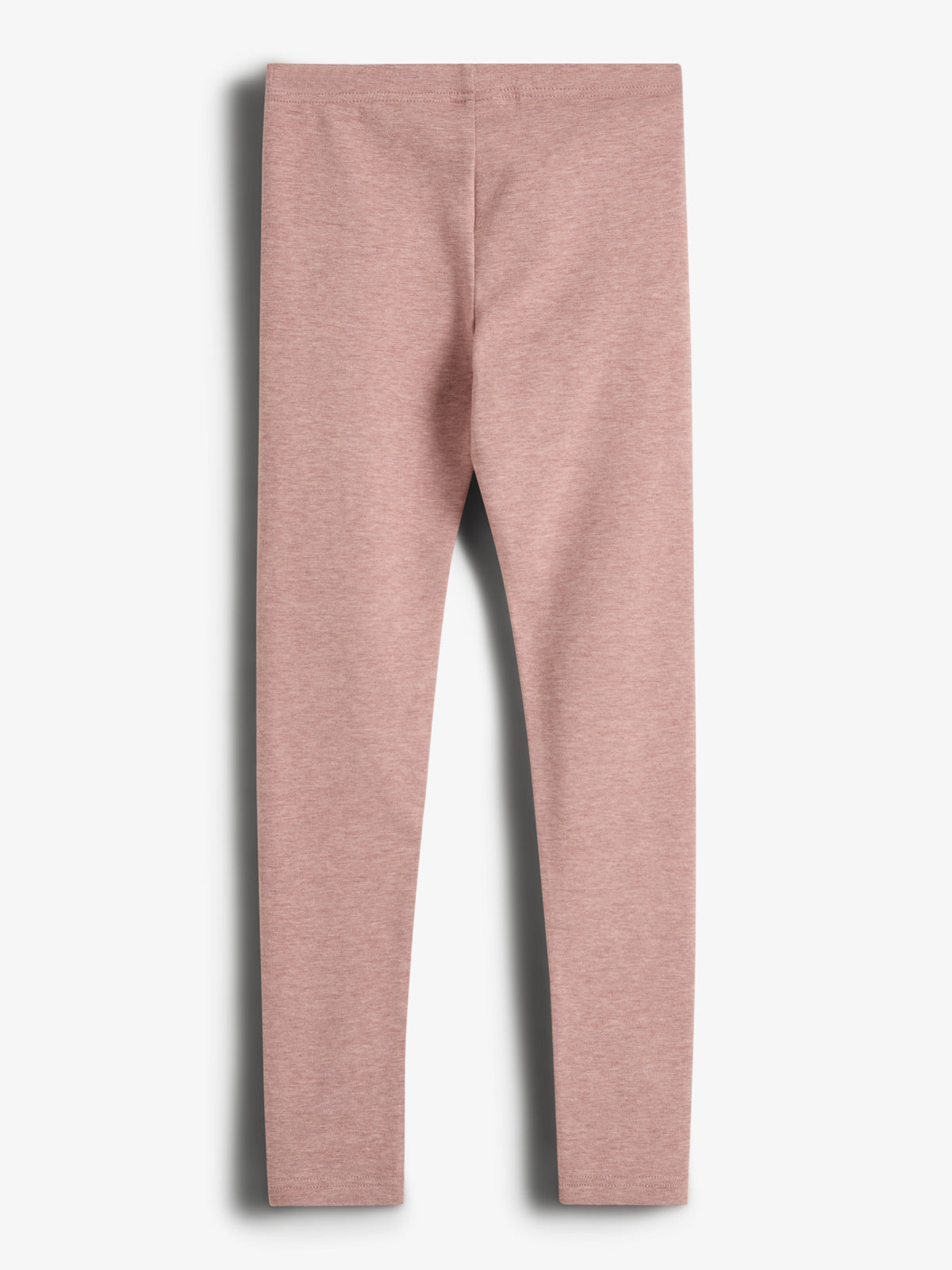 Plush Jersey Leggings - Kids - Dusty Rose Melange