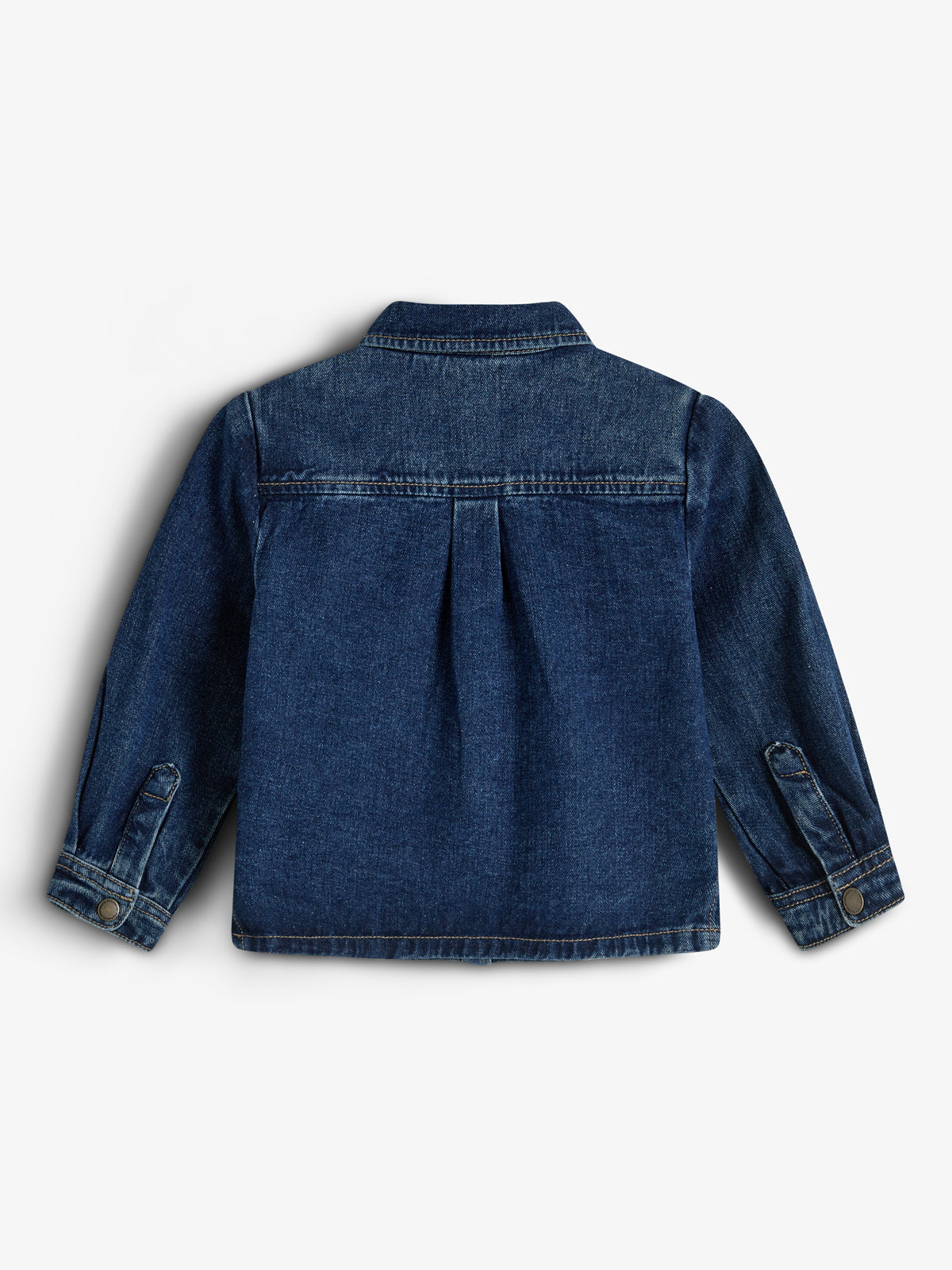 Denim Overshirt - Kids - Dark Blue Denim