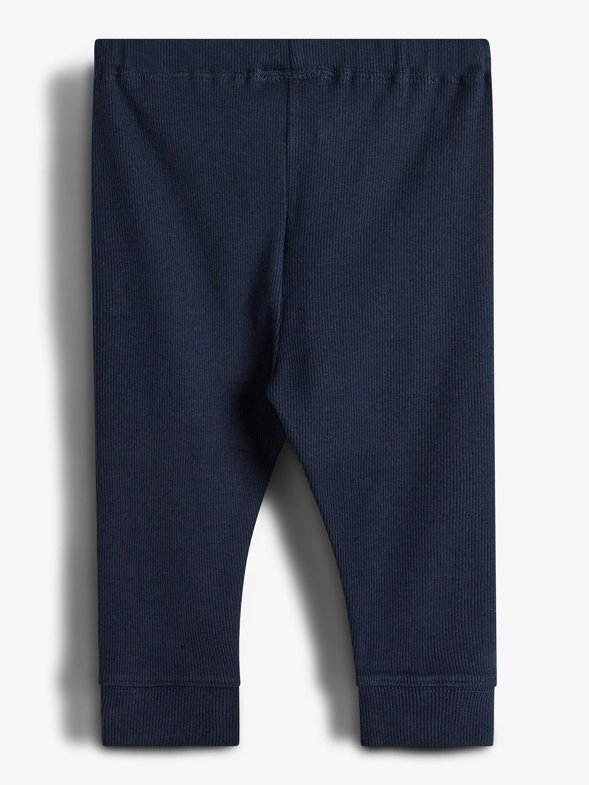 Basic Rib Trousers - Kids - Navy