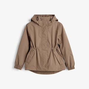 Rain Jacket w. Drawstring - Kids - Mushroom