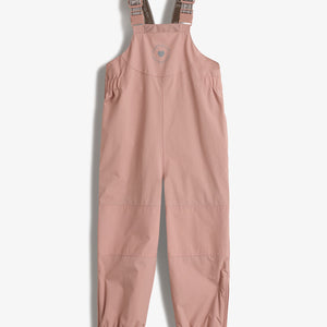 Bib Rain Trousers - Kids - Dusty Rose