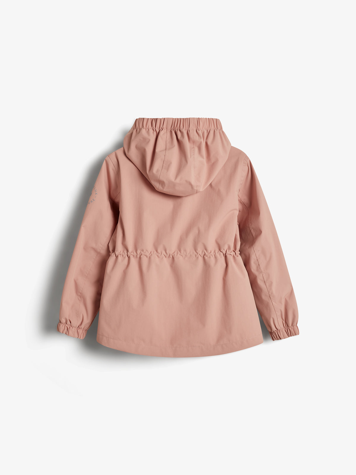 Rain Jacket w. Drawstring - Kids - Dusty Rose