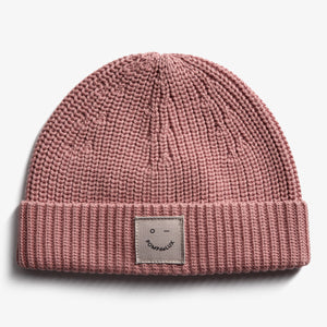 Ribbed Knit Beanie - Kids - Dusty Rose