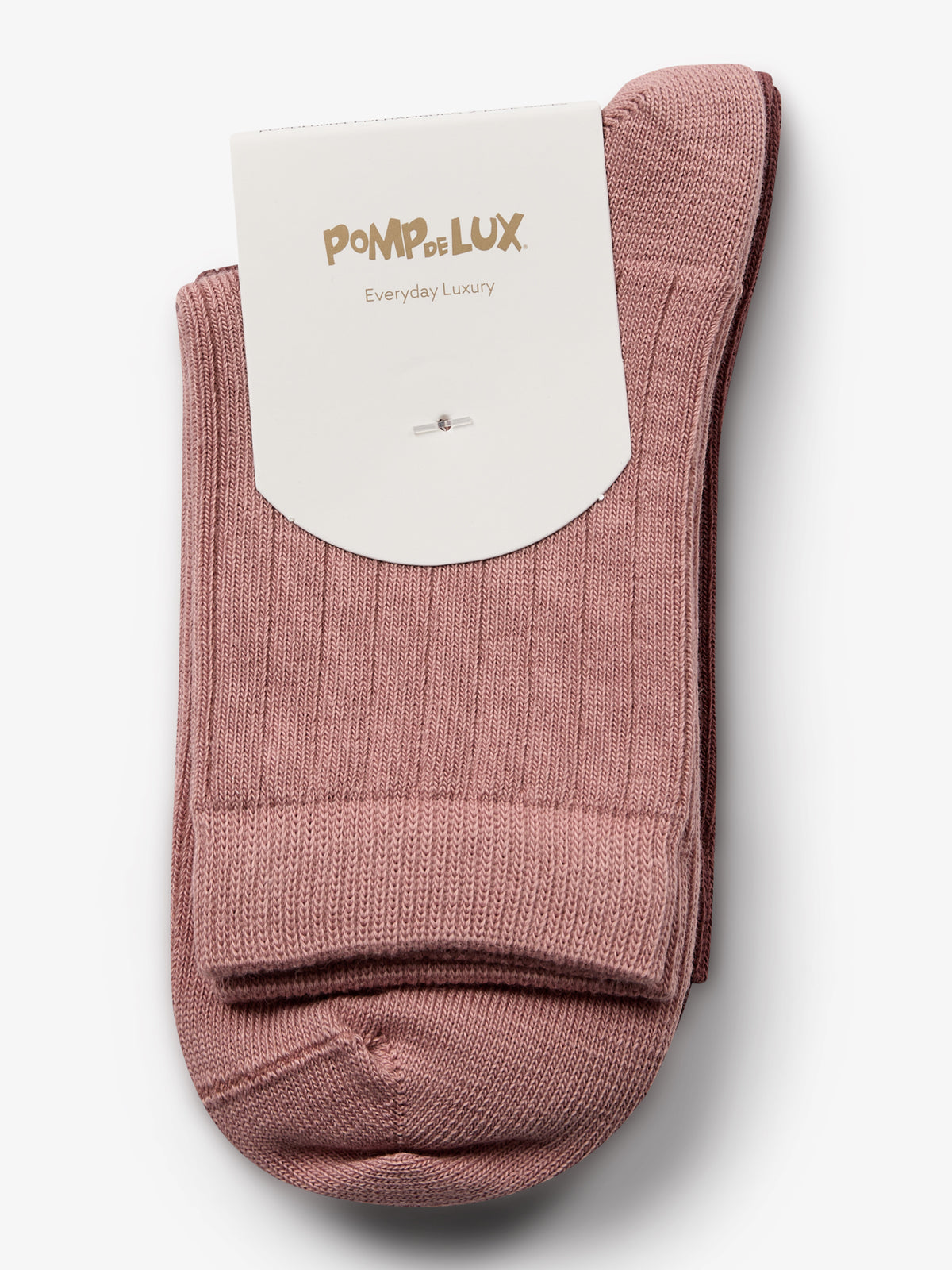 Socks 2-pack - Kids - Dusty Rose/Dark Rose