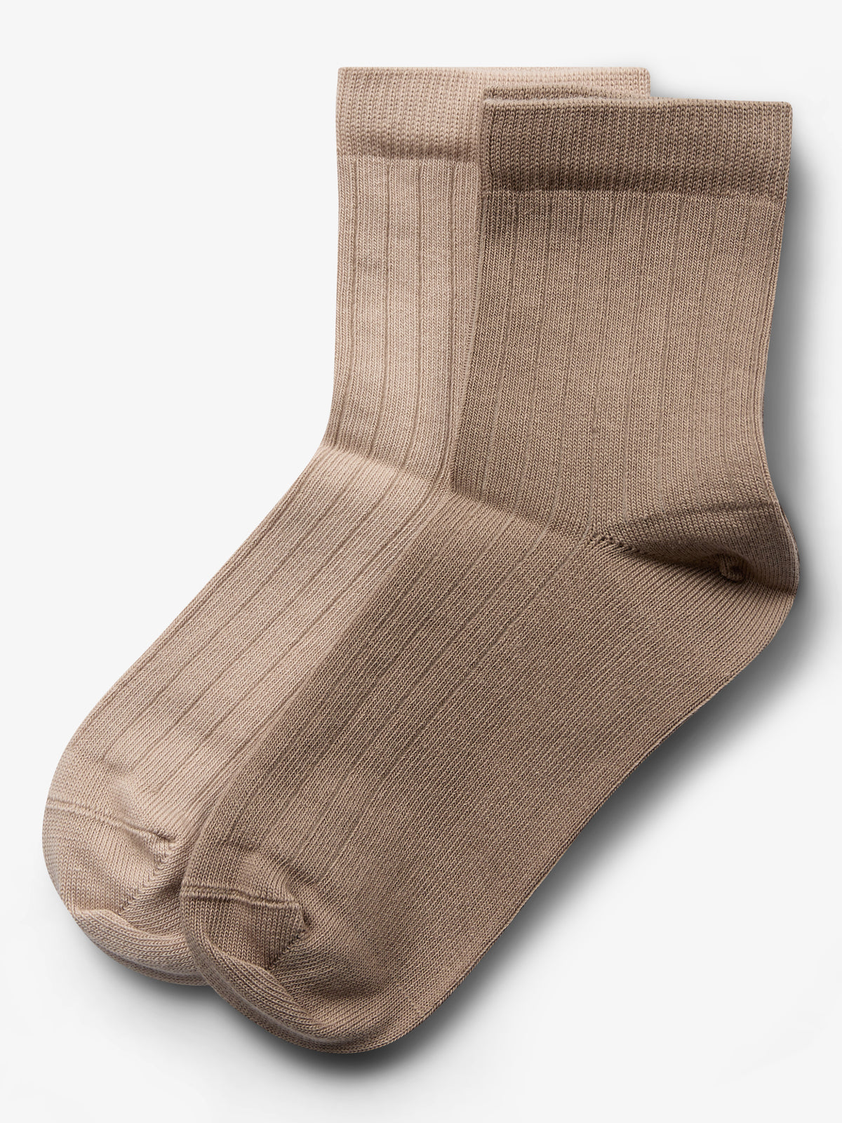 Socks 2-pack - Kids - Moonlight/Dark Beige