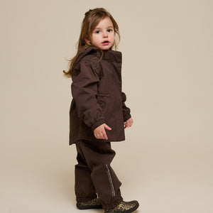 Shell Trousers - Kids - Chocolate | 100505 Dundee