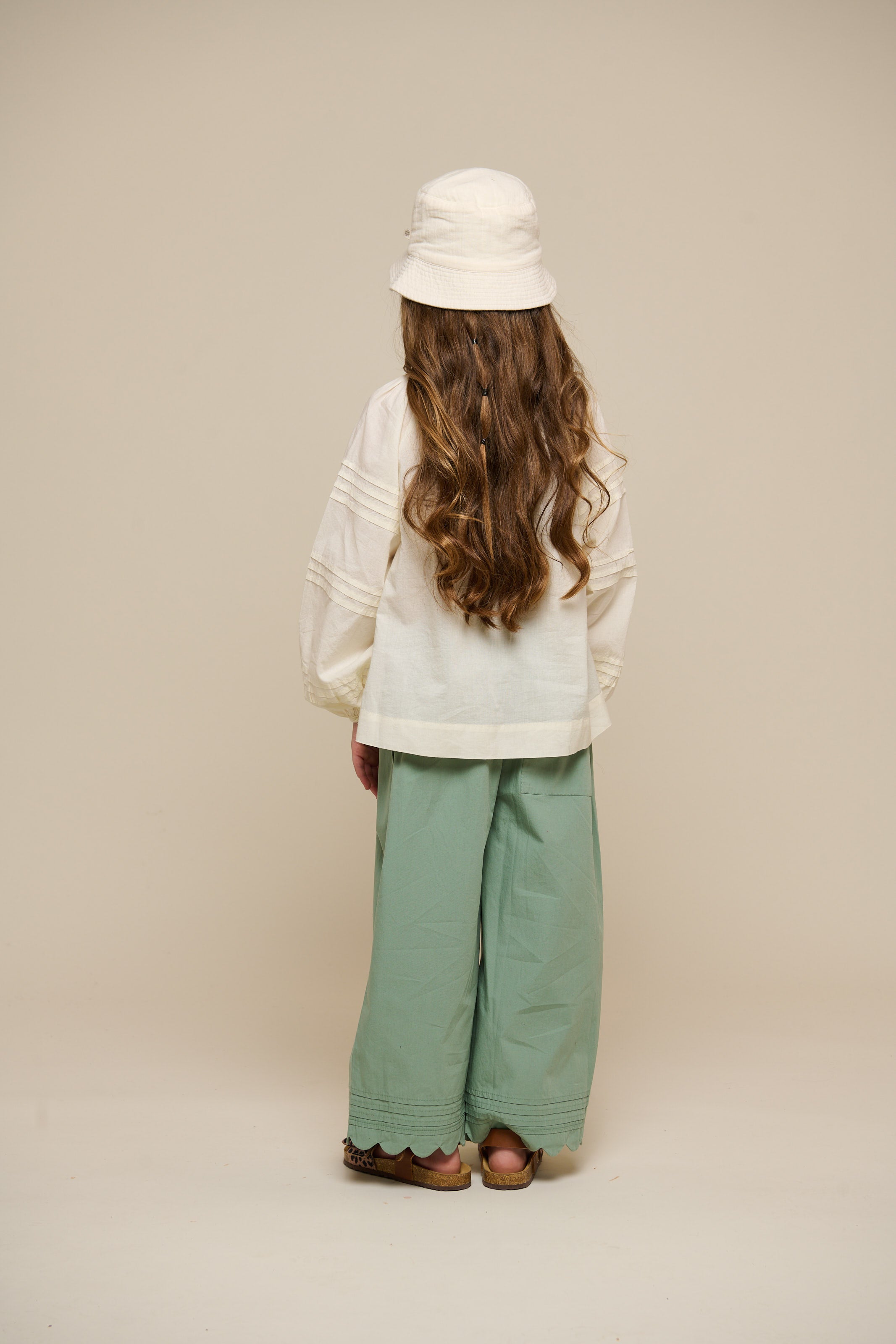 Gauze Bucket Hat - Tween - Off White | 100943 Jasmine