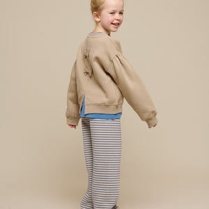 Bow Detail Sweatshirt - Tween - Caffe Latte | 100817 Ruth