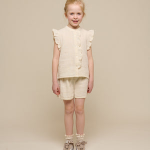 Gauze Shorts - Tween - Off White | 100925 Jasmine