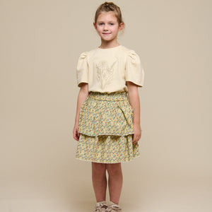 T-shirt With Embroidery - Tween - Offwhite | 101236 Amanda