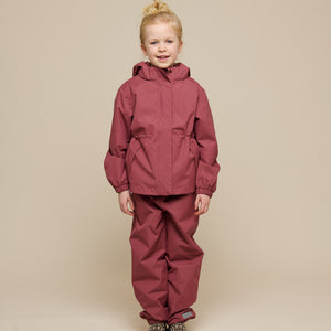Shell Jacket with Drawstring - Tween - Vintage Red | 100496 Lucy