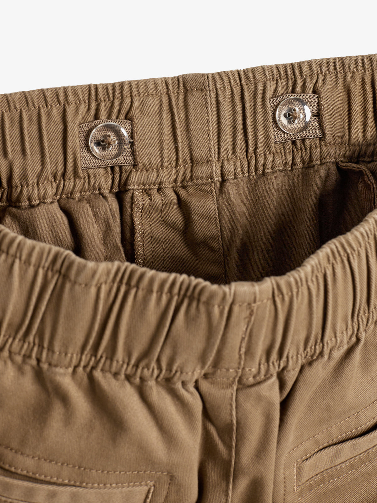 Casual Pull-on Chinos - Tween - Walnut