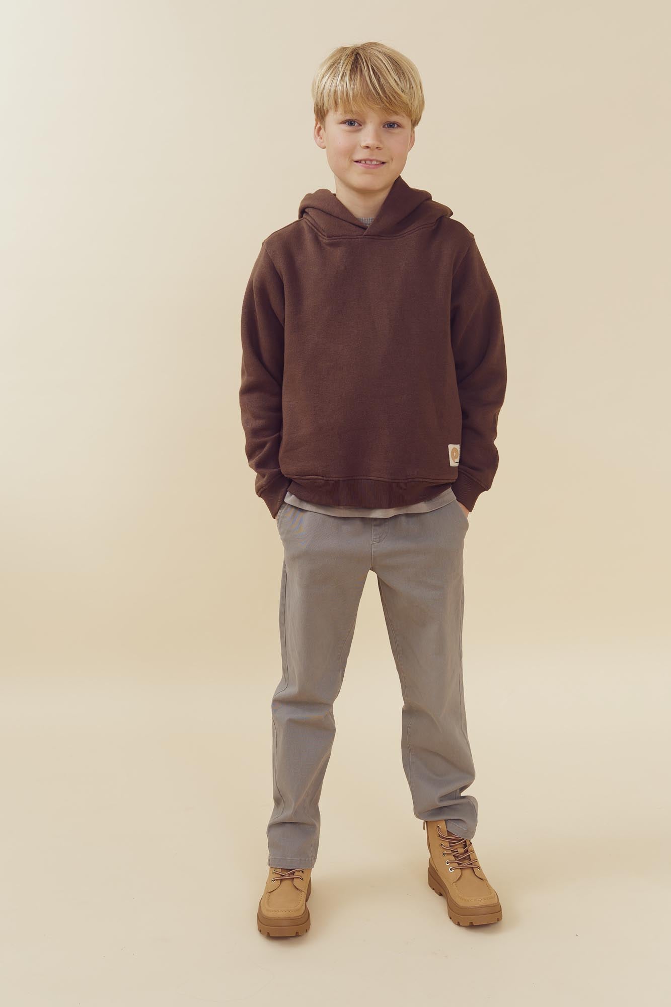 Casual Pull-on Chinos - Tween - Grey