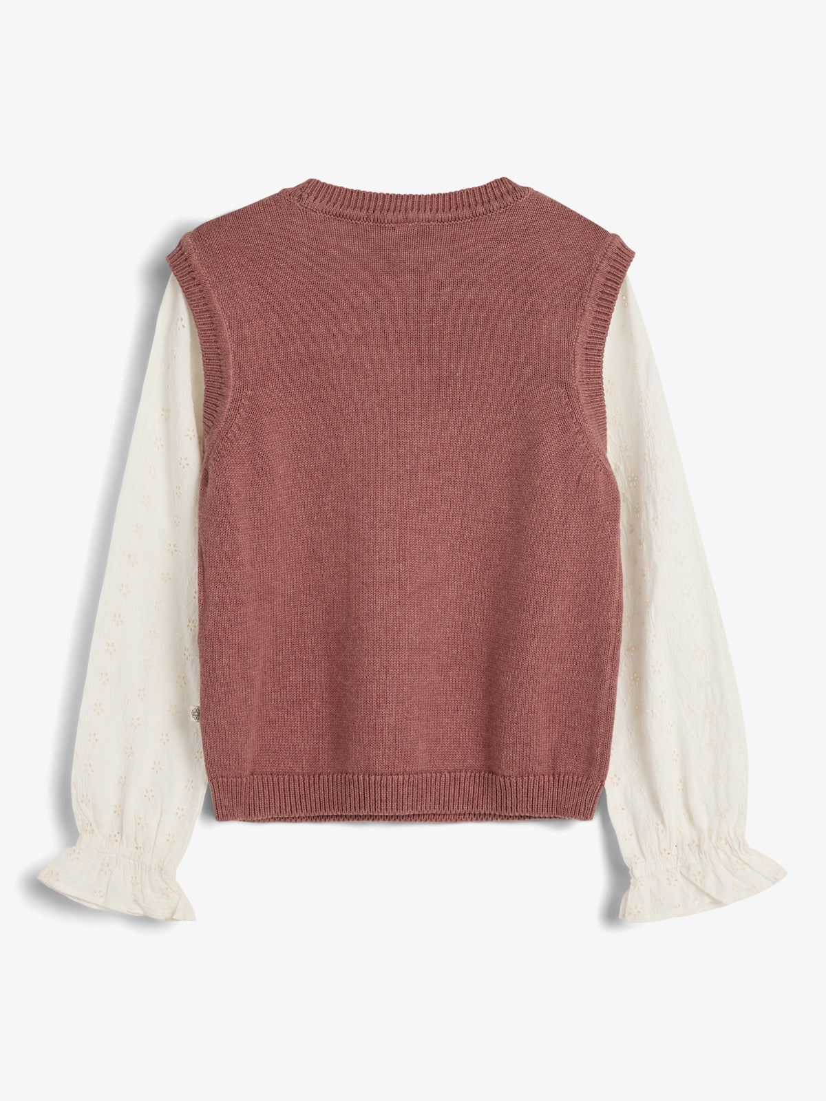 Cotton knit vest clearance