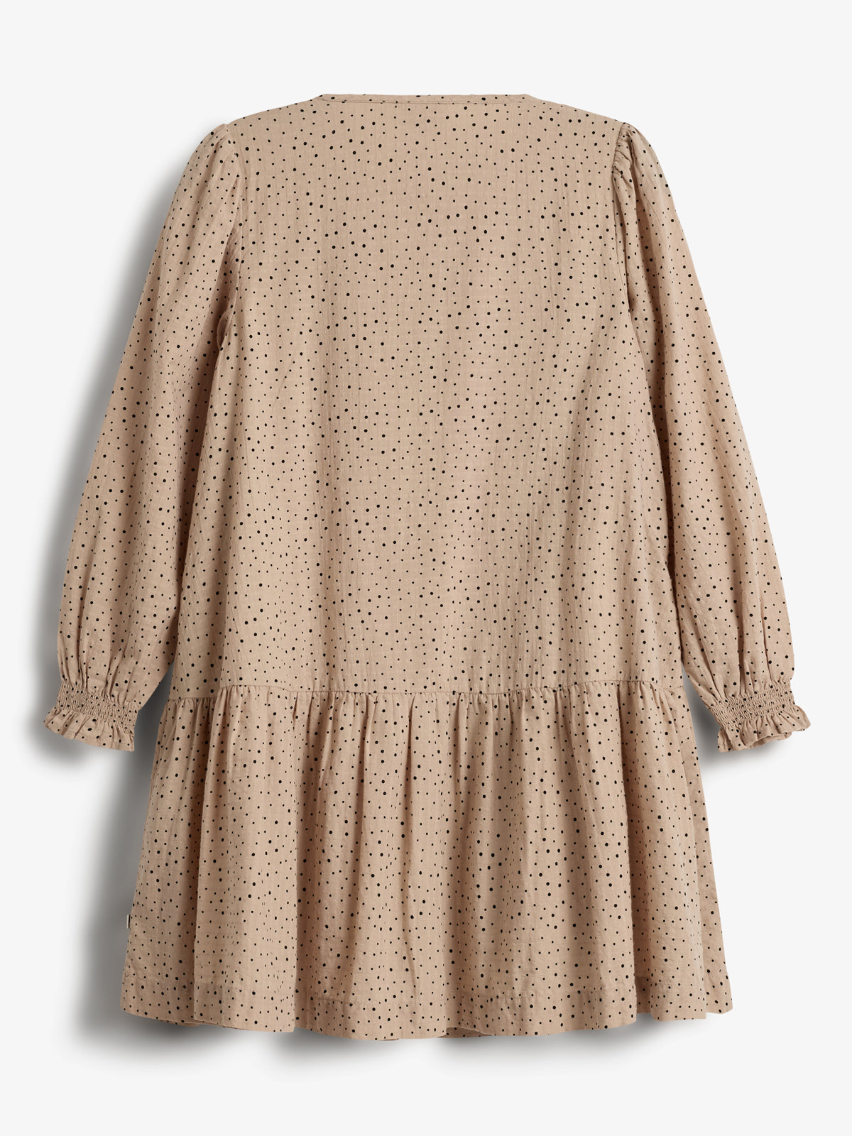 Cotton Dress w. Micro Dots - Tween - Moonlight